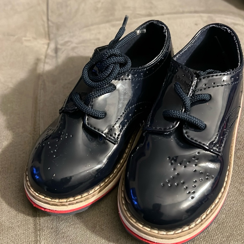 Zara Baby Loafers (Navy Blue)
